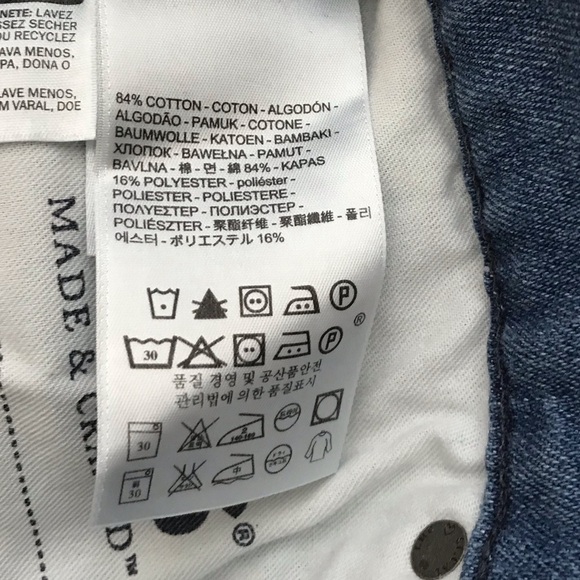 Levi’s Made & Crafted Blue Kick Flare Jeans NWT 24 - Picture 6 of 7